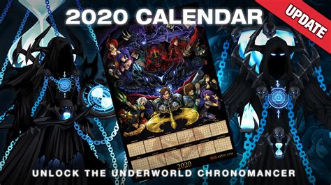 artix entertainment calendar 2020.